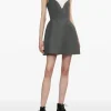 Dresses>SHUSHU/TONG Patchwork Pleated Collar Dress