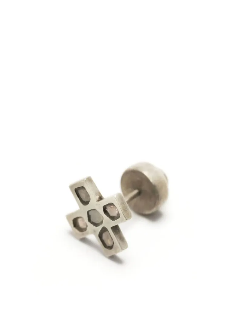 Jewelry | Jewelry>PARTS OF FOUR Plus Earring (Mega Pavé, 12mm, DA+DIA)