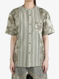 Shirts | Shirts>COMMUNS Printed Short Sleeve Shirt