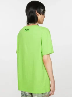 T-shirts>ACNE STUDIOS Printed T-Shirt
