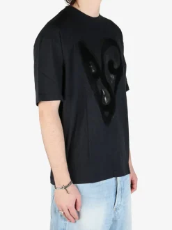 T-shirts>ACNE STUDIOS Printed T-Shirt
