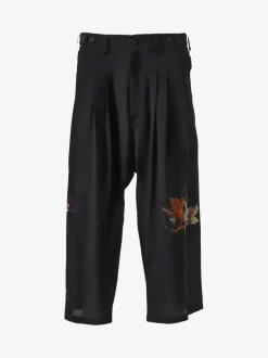Pants>YOHJI YAMAMOTO POUR HOMME Pt Wide Pants