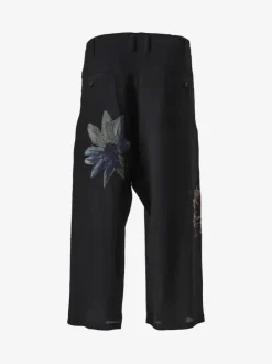 Pants>YOHJI YAMAMOTO POUR HOMME Pt Wide Pants