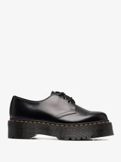 Derbys | Derbys>DR. MARTENS 1461 Quad Polished Smooth Leather Derby Shoes