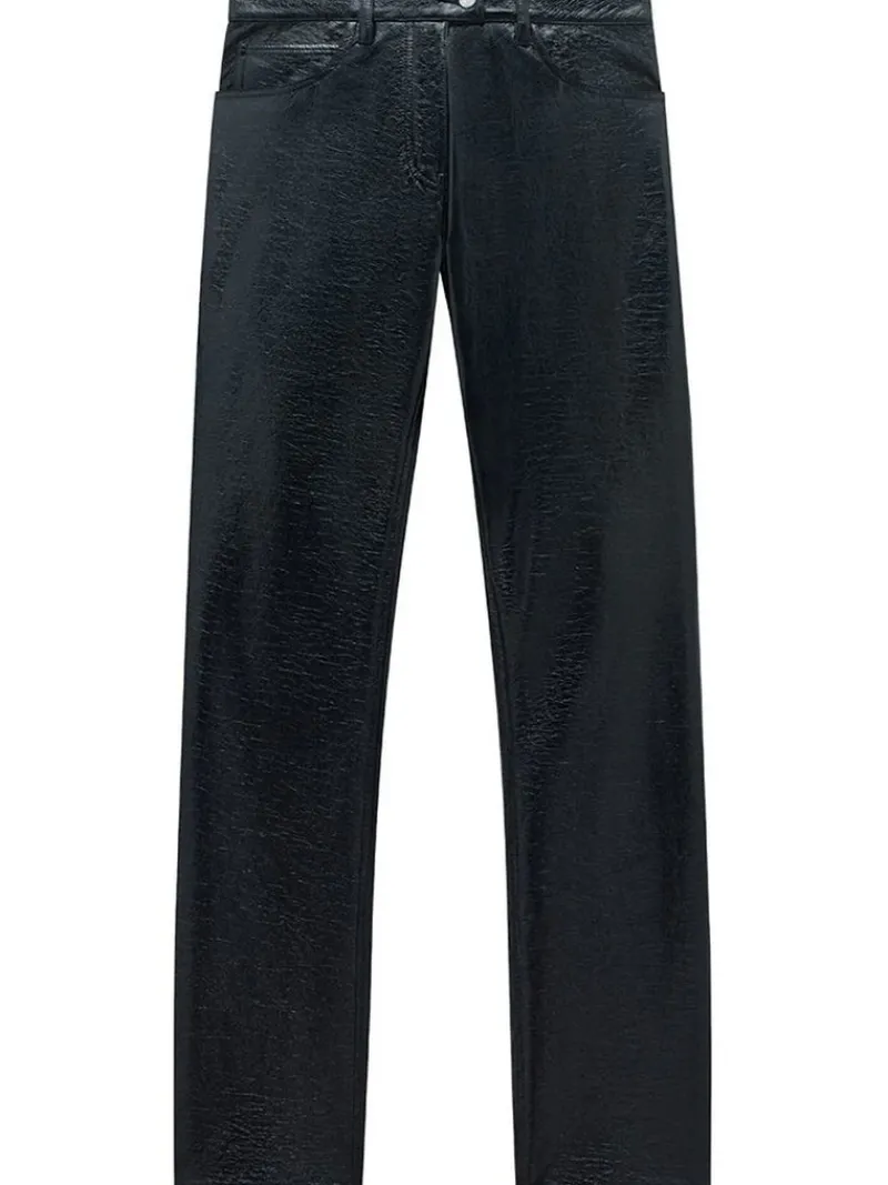 Pants>COURRÈGES Reedition 5-pocket Vinyl Pants