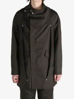 Jackets & Coats>KIKO KOSTADINOV Riadis Pleated Coat