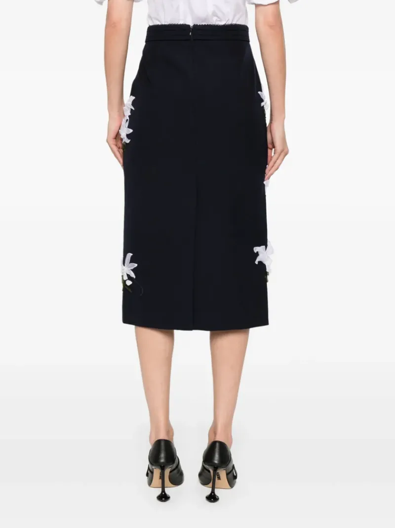 Skirts>SHUSHU/TONG Ribbon Jacquard Skirt