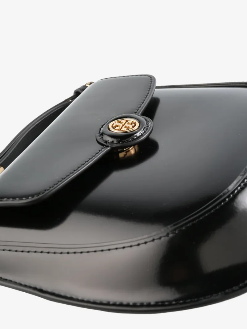 Bags>TORY BURCH Robinson Spazzolato Small Flip Bag