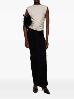 Tops>ALEXANDER WANG Ruched Tank Top