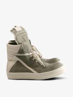 Sneakers>RICK OWENS Scarpe In Pelle Geobasket