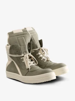 Sneakers>RICK OWENS Scarpe In Pelle Geobasket