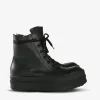 Sneakers>RICK OWENS Scarpe In Pelle Mega Bumper Sneakers