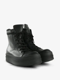 Sneakers>RICK OWENS Scarpe In Pelle Mega Bumper Sneakers