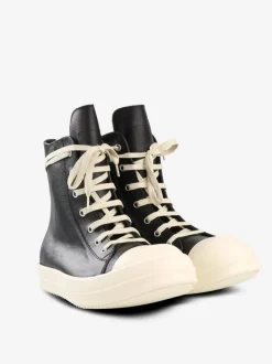 Sneakers>RICK OWENS Scarpe In Pelle Sneakers