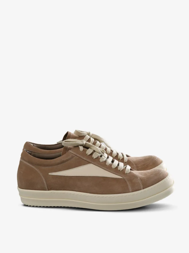 Sneakers>RICK OWENS Scarpe In Pelle Vintage Sneaks