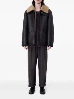 Jackets & Coats>LEMAIRE Shearling Coat