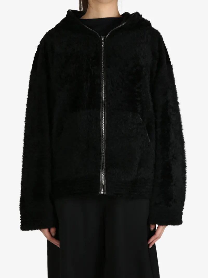 Jackets & Coats | Jackets & Coats>ATELIER NEW YORK Shearling Hooded Jacket