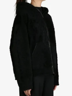 Jackets & Coats | Jackets & Coats>ATELIER NEW YORK Shearling Hooded Jacket