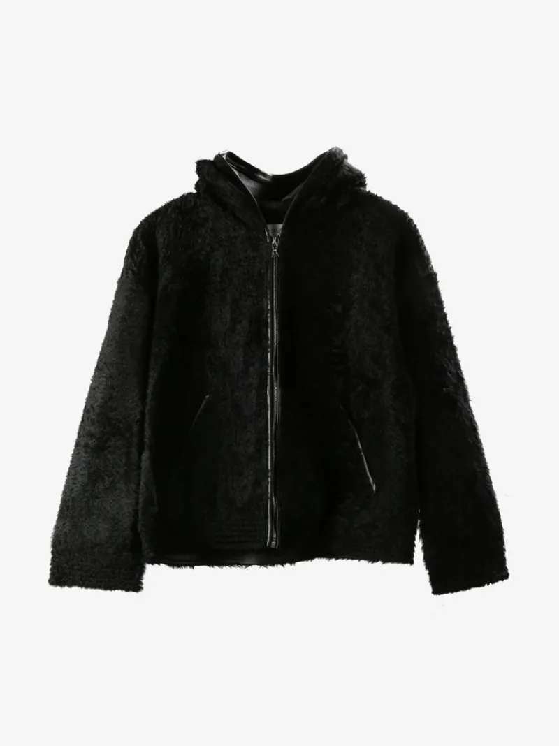 Jackets & Coats | Jackets & Coats>ATELIER NEW YORK Shearling Hooded Jacket
