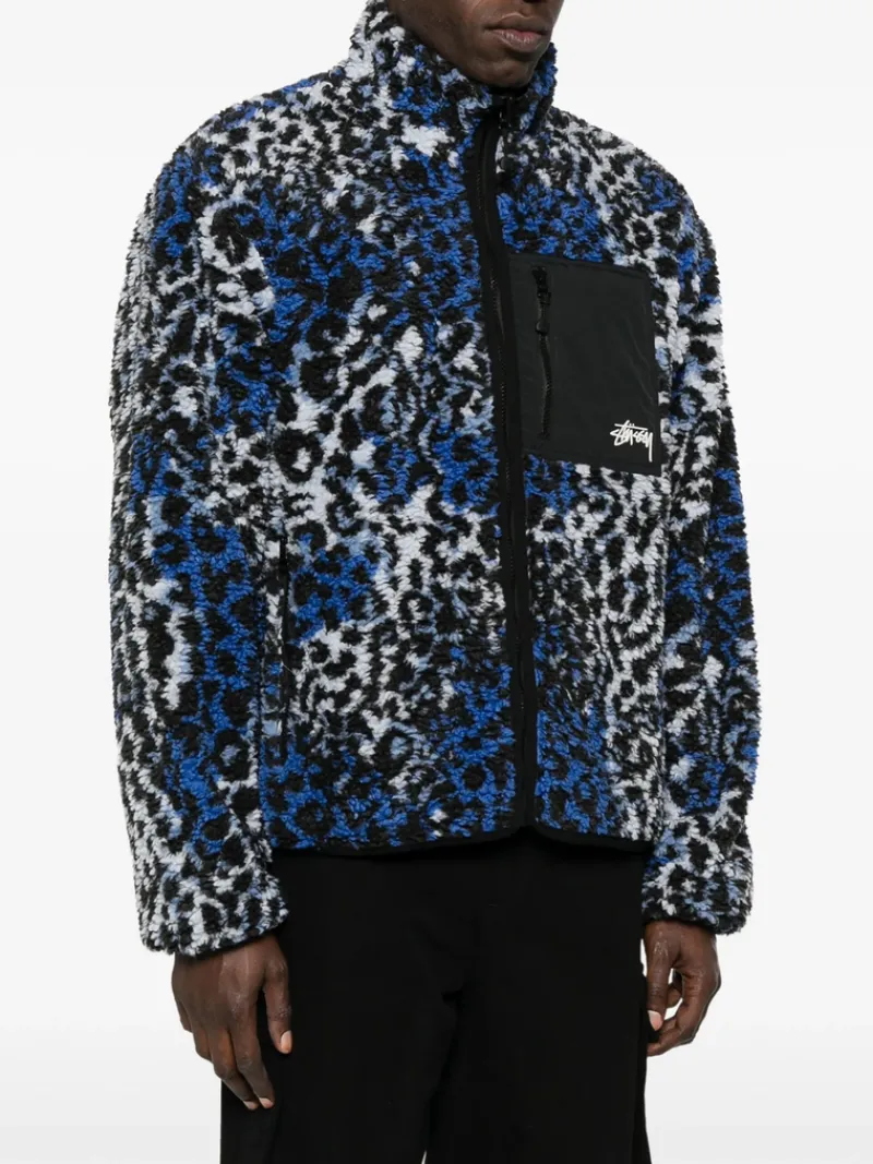 Jackets & Coats>STUSSY Sherpa Reversible Jacket