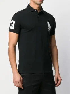 Shirts>POLO RALPH LAUREN Short-Sleeve Big Pony Mesh Polo Shirt