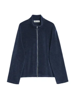 Knitwear>OUR LEGACY Shrunken Full Zip Polo