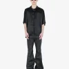 Shirts>DET BLEV SENT Silk Short Sleeve Shirt