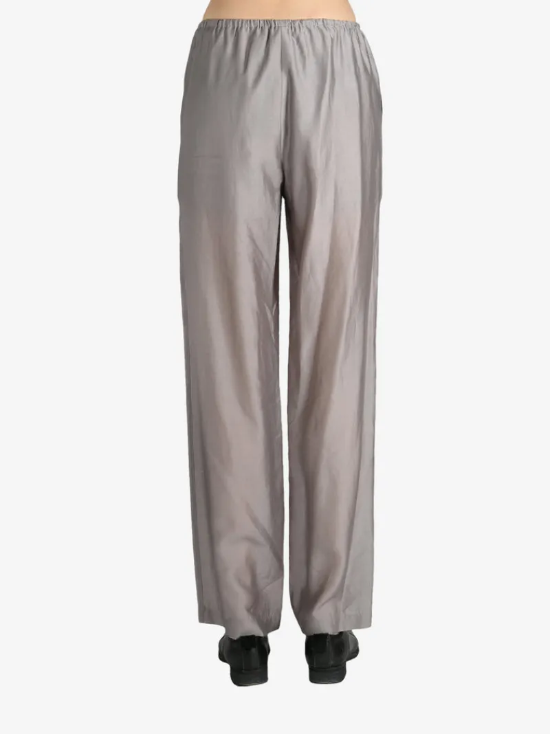 Pants>AMOMENTO Silky Banding Pants