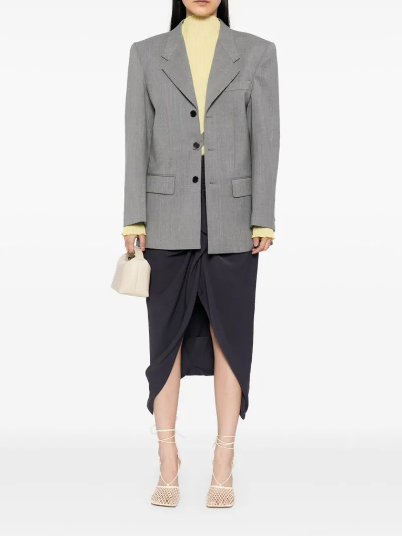 Jackets & Coats>ALAINPAUL Single Breasted Tailored Jacket
