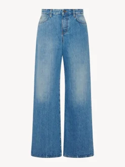Jeans>THE ROW Slim Waist Eglitta Jean
