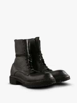 Boots>GUIDI Sole Rubber Laced Big Daddy Boots