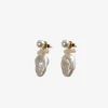 Jewelry>SIMONE ROCHA Stacked Baroque Pearl Stud Earrings