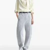 Tops>LEMAIRE Straight Collar Twisted Top