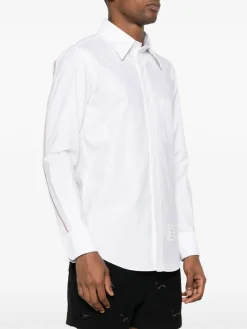 Shirts>THOM BROWNE Straight Fit Shirt