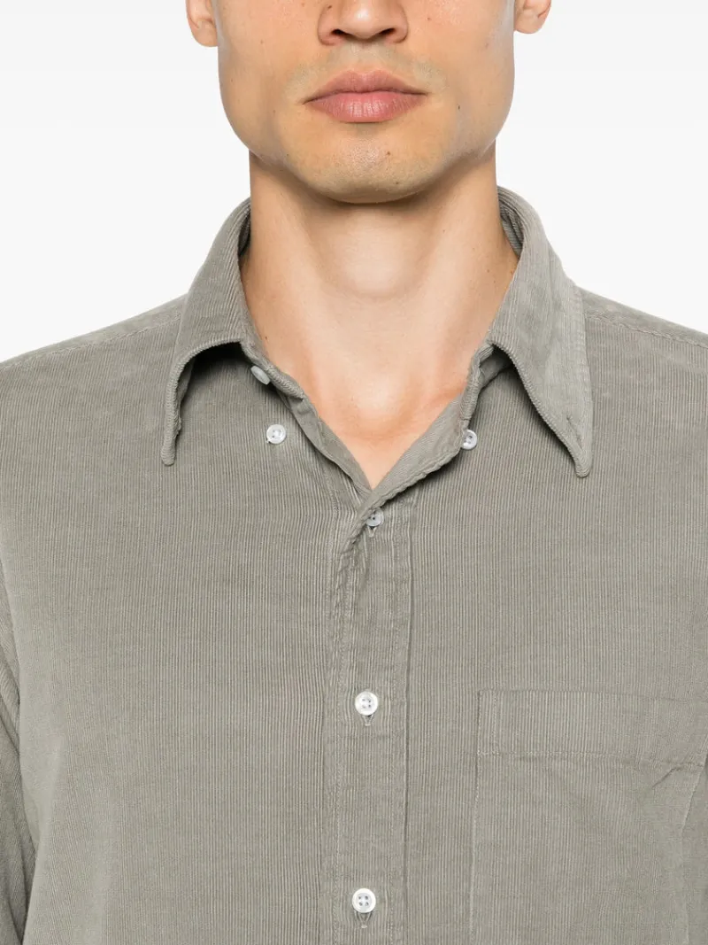 Shirts>THOM BROWNE Straight Fit Shirt
