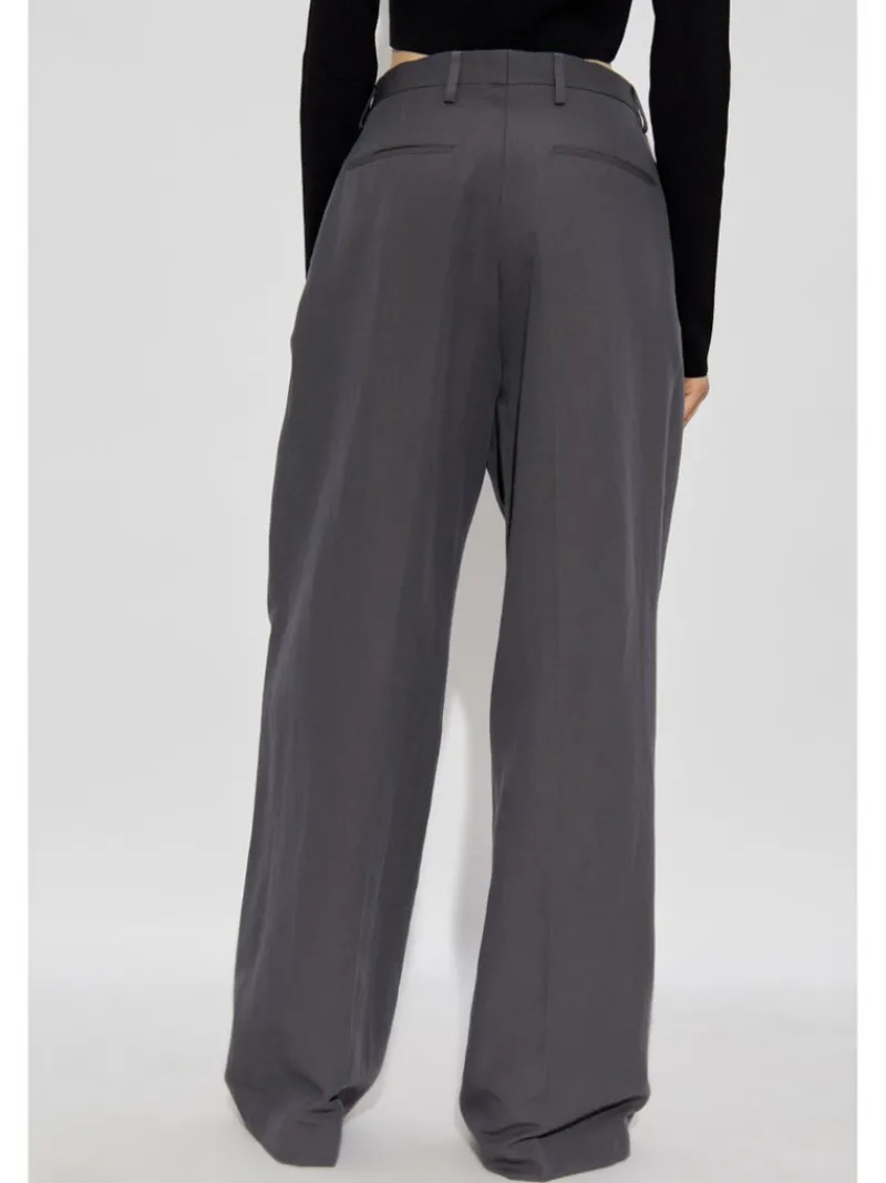Pants>DRIES VAN NOTEN Straight Leg Trousers