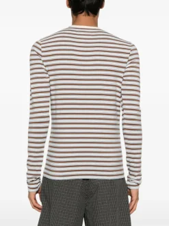 T-shirts | T-shirts>ERL Striped Long Sleeved Shirt