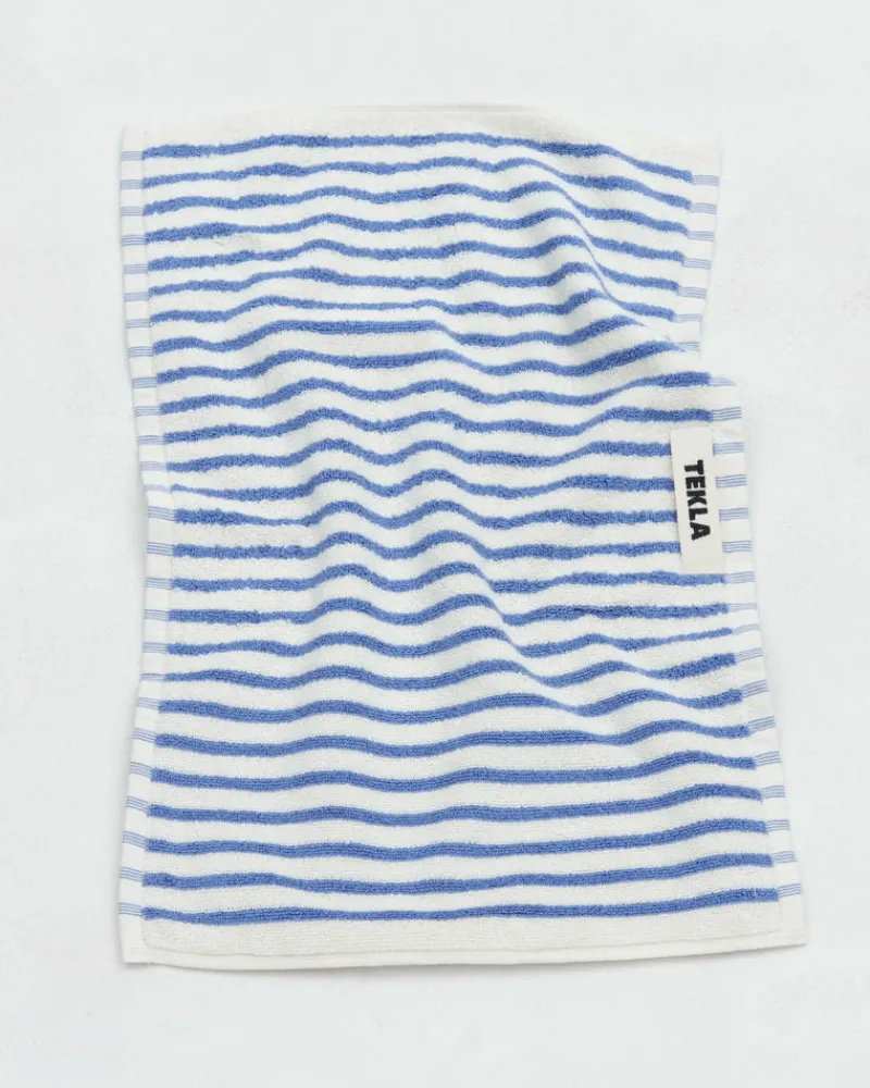 Home>TEKLA Striped Organic Cotton Terry Hand Towel 20x35''