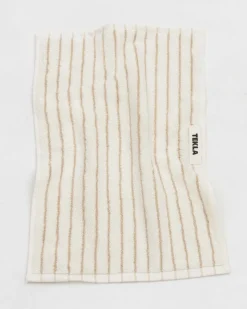 Home>TEKLA Striped Organic Cotton Terry Hand Towel 20x35''