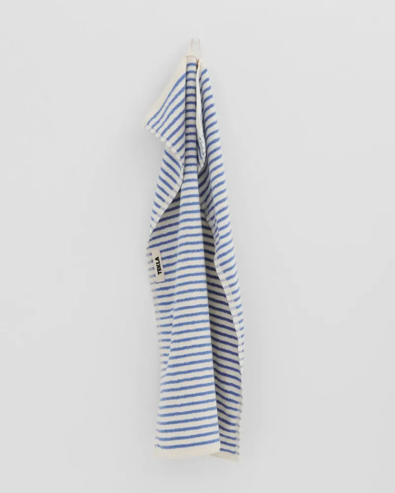 Home>TEKLA Striped Organic Cotton Terry Hand Towel 20x35''