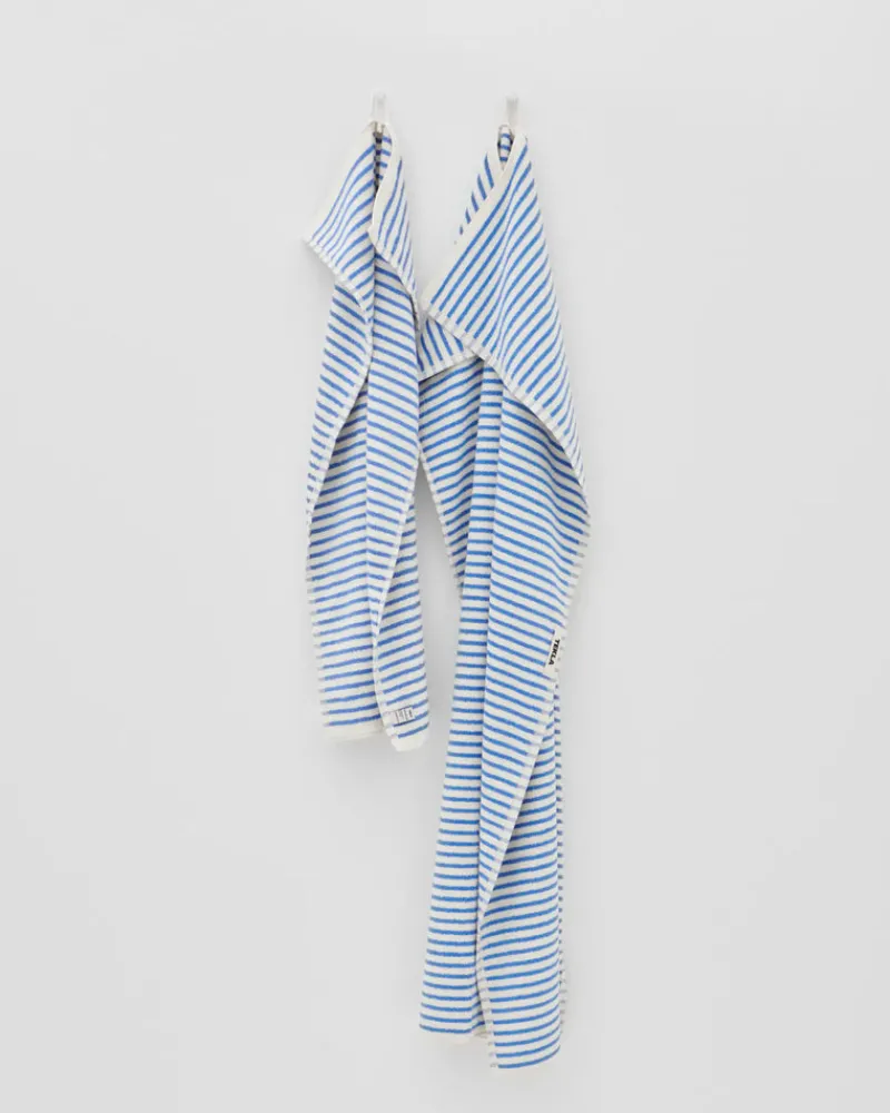 Home>TEKLA Striped Organic Cotton Terry Hand Towel 20x35''