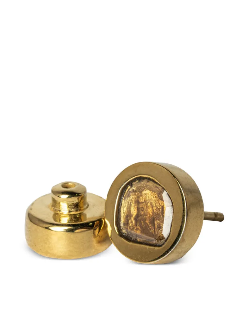 Jewelry | Jewelry>PARTS OF FOUR Stud Earring (0.6 CT, Diamond Slab, YGA+DIA)