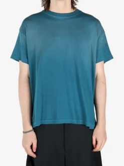 T-shirts>THE ELDER STATESMAN Sunbleached Pica SS Tee