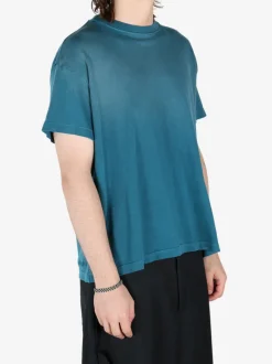 T-shirts>THE ELDER STATESMAN Sunbleached Pica SS Tee