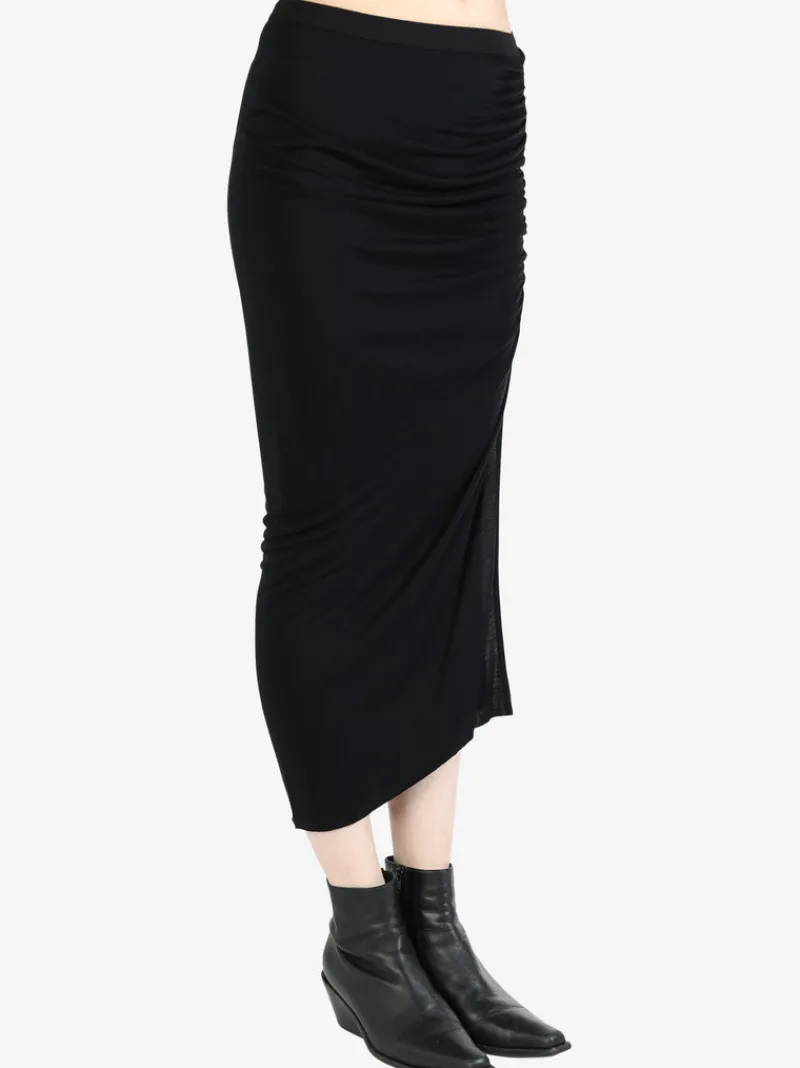Skirts>RICK OWENS LILIES Svita Knee Skirt