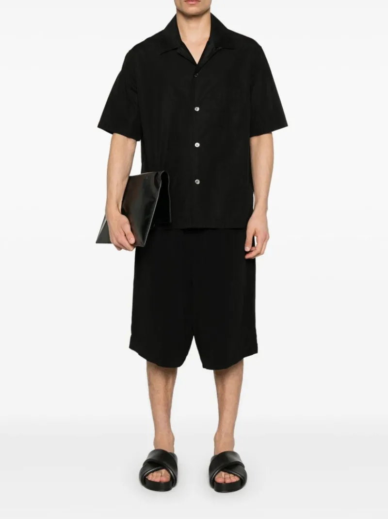 Shorts>YOHJI YAMAMOTO POUR HOMME Tab Half Pants