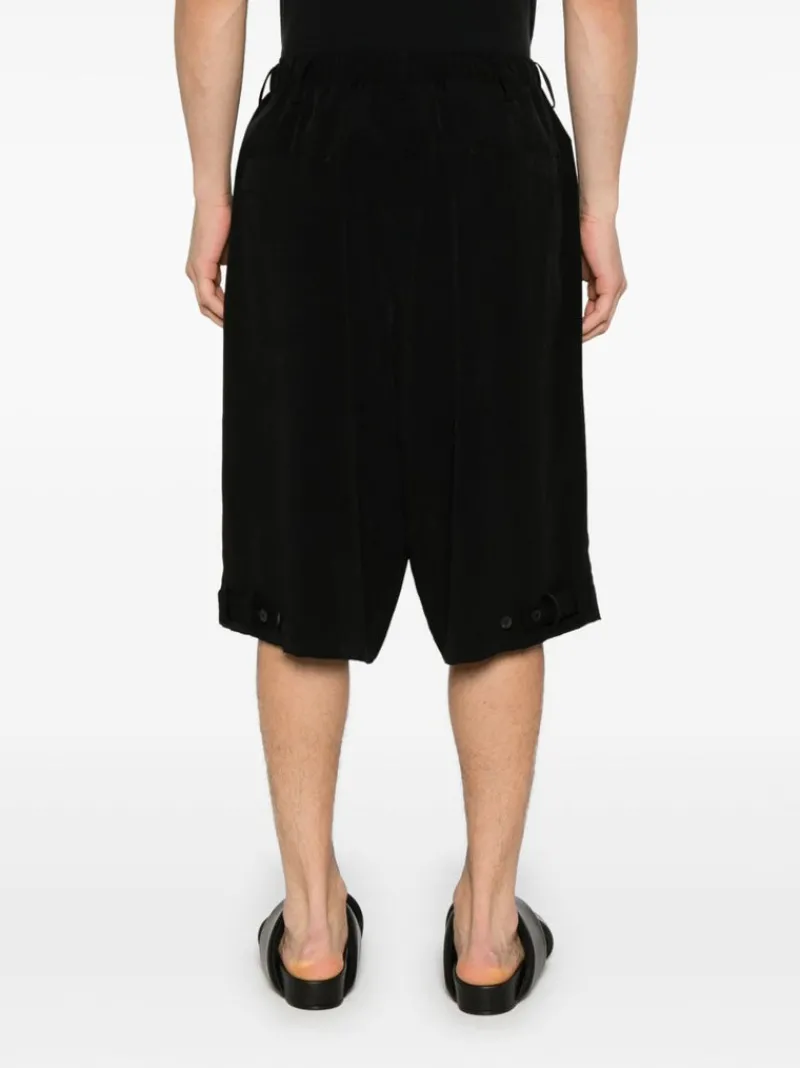 Shorts>YOHJI YAMAMOTO POUR HOMME Tab Half Pants