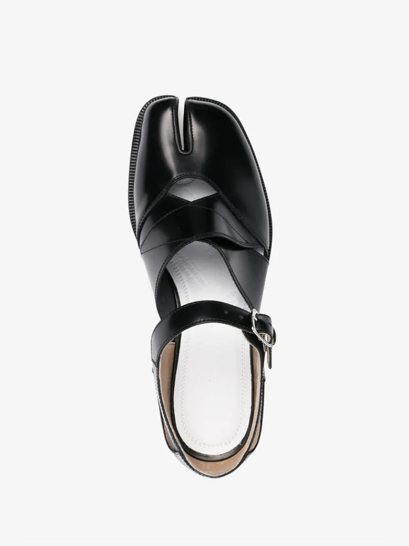 Sandals | Derbys>MAISON MARGIELA Tabi Leather Sandals Baptiste