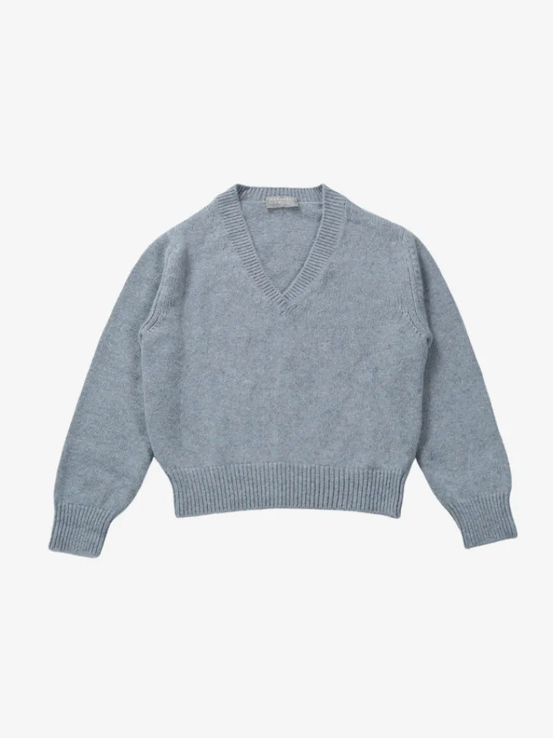 Tops>MARGARET HOWELL Tapered V Neck Top