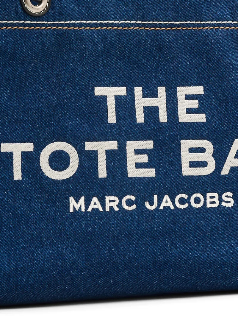 Bags>MARC JACOBS The Denim Chain Medium Tote Bag